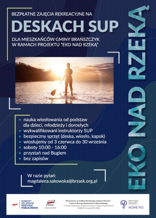 grafika nr 5 - plakat Zajęcia rekreacyjne